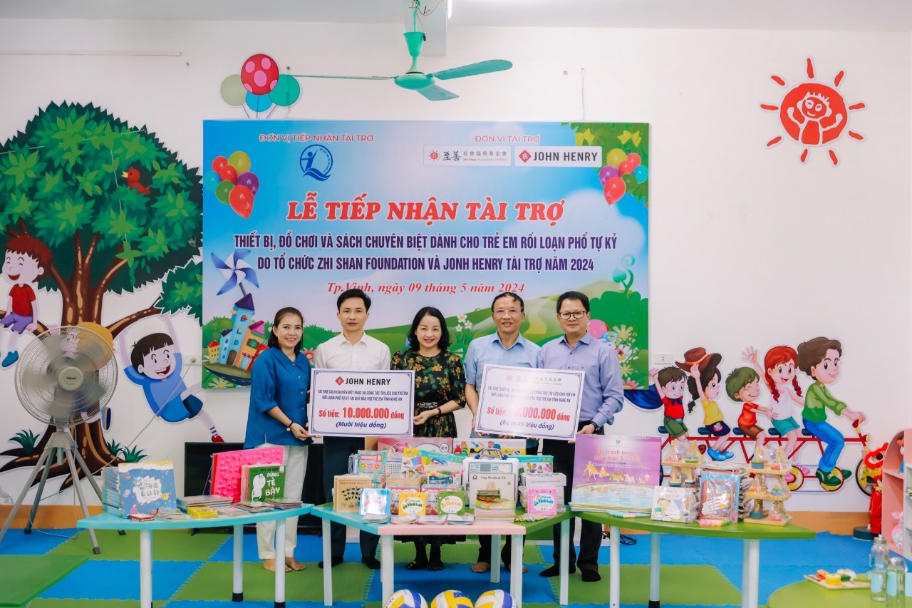 Zhi Shan Foundation supports the construction of an Interaction and Rehabilitation Center in Nghe An. (Photo: Zhi Shan Foundation)