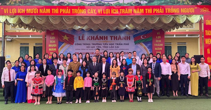 Thêm lớp học mới cho học sinh vùng cao Lào Cai từ tình hữu nghị Việt Nam - Azerbaijan Thêm lớp học mới cho học sinh vùng cao Lào Cai từ tình hữu nghị Việt Nam - Azerbaijan