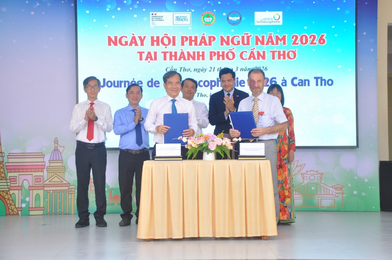 Cần Thơ lan tỏa giá trị Pháp ngữ, thúc đẩy hợp tác giáo dục và văn hóa quốc tế Cần Thơ lan tỏa giá trị Pháp ngữ, thúc đẩy hợp tác giáo dục và văn hóa quốc tế