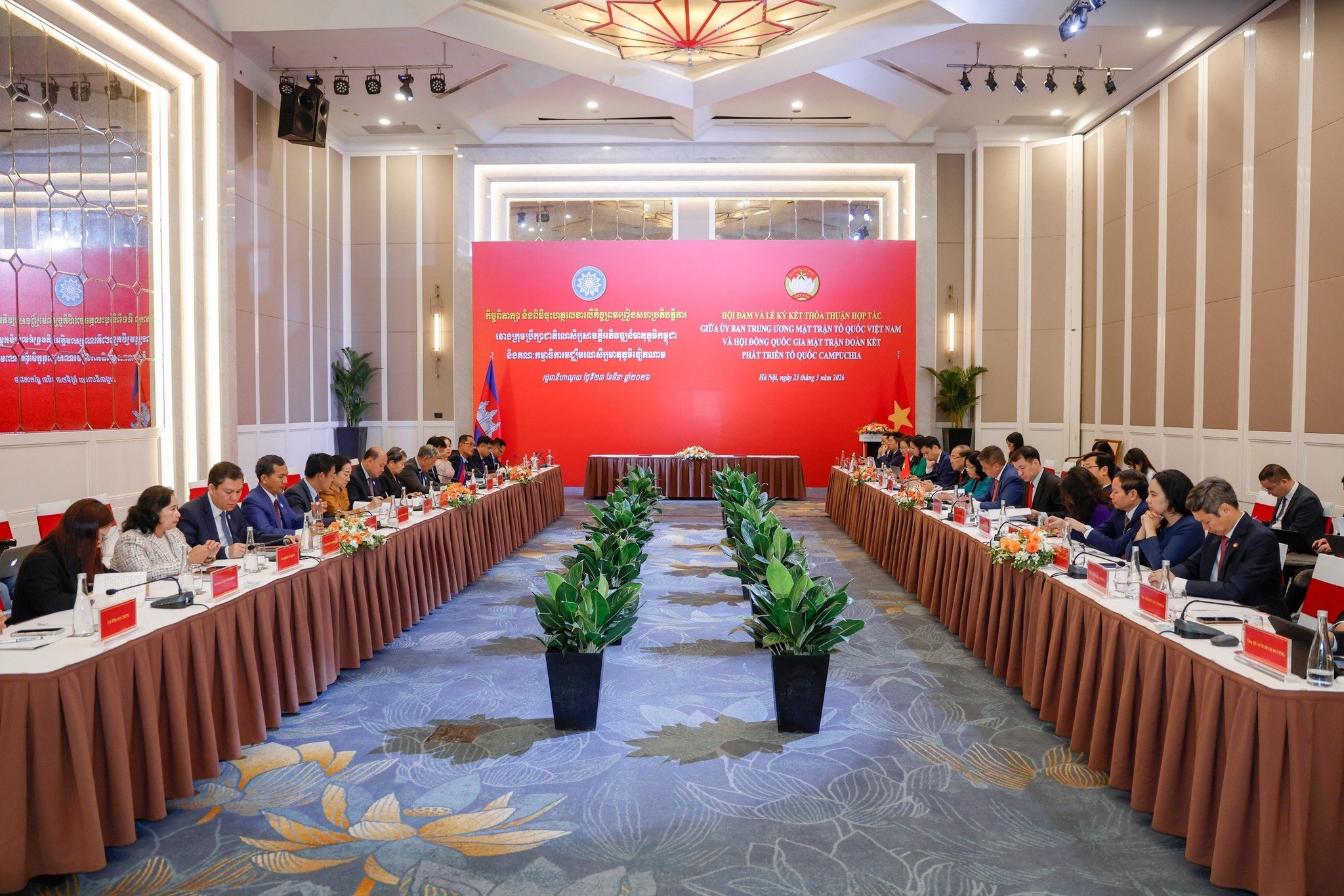 Thúc đẩy giao lưu nhân dân Việt Nam - Campuchia từ kênh Mặt trận Thúc đẩy giao lưu nhân dân Việt Nam - Campuchia từ kênh Mặt trận