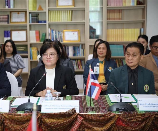 Thúc đẩy giao lưu học thuật và nghiên cứu chung Việt Nam - Thái Lan Chú thích ảnh