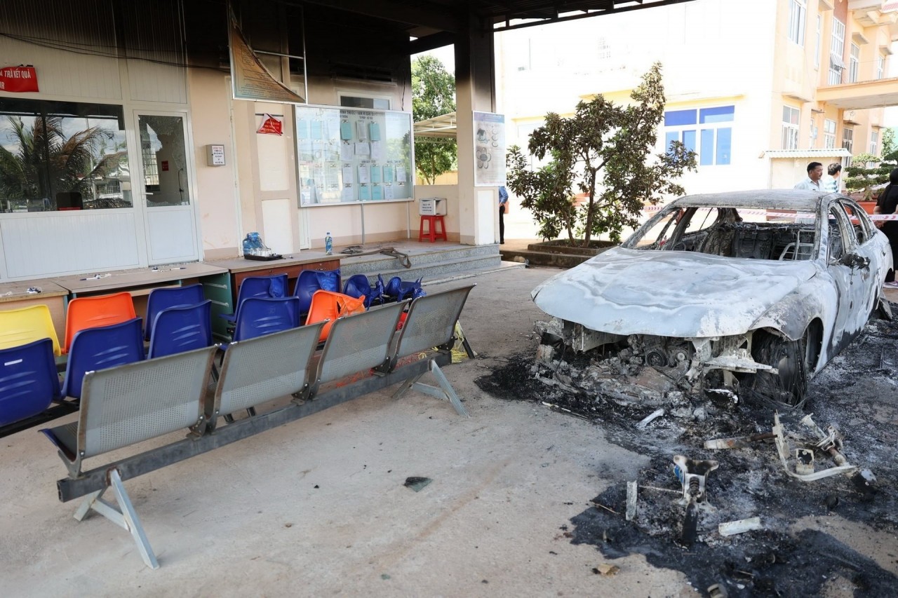 The scene of the terrorist attack in Ea Ktur commune, Cư Kuin district, Đắk Lắk province (former). (Photo: Vietnam News Agency)
