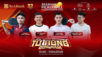 SeABank tổ chức giải Pickleball Championship 2026,  gây quỹ học bổng cho trẻ em nghèo nhân dịp 32 năm thành lập