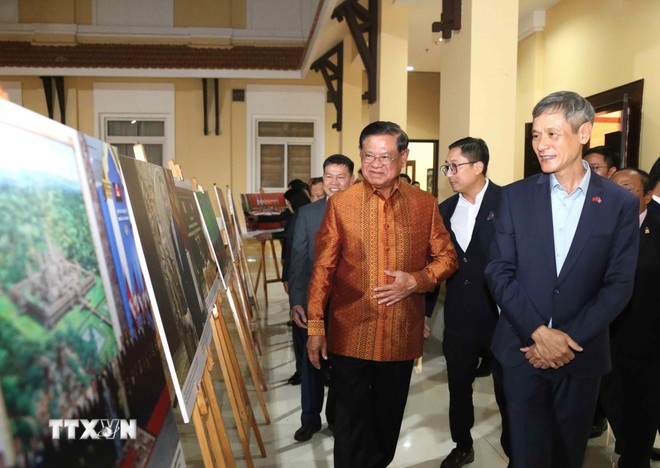 Thúc đẩy quan hệ hữu nghị và hợp tác toàn diện Việt Nam-Campuchia Thúc đẩy quan hệ hữu nghị và hợp tác toàn diện Việt Nam-Campuchia