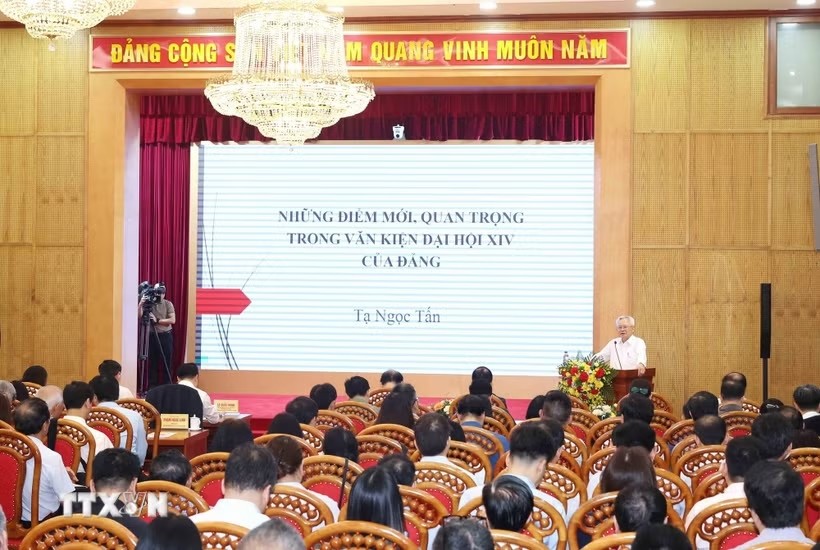 Quán triệt Nghị quyết Đại hội XIV của Đảng cho các cơ quan báo chí, văn nghệ sỹ trí thức Quán triệt Nghị quyết Đại hội XIV của Đảng cho các cơ quan báo chí, văn nghệ sỹ trí thức