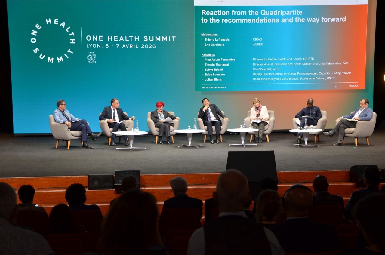 A workshop within the framework of the One Health Summit was held from April 5–7, 2026 in the city of Lyon, France. (Photo: VNA)