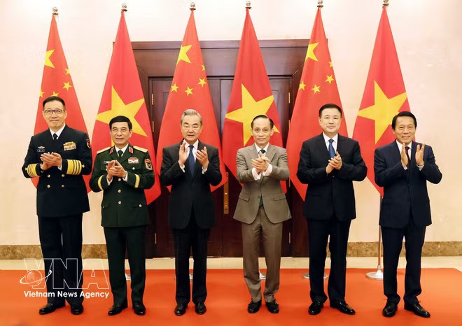 Vietnam and China hold the first ministerial-level Strategic Dialogue among their foreign affairs, defence and public security ministries, known as the “3+3 Dialogue,” in Hanoi on March 16, 2026. (Photo: VNA) Vietnam and China hold the first ministerial-level Strategic Dialogue among their foreign affairs, defence and public security ministries, known as the “3+3 Dialogue,” in Hanoi on March 16, 2026. (Photo: VNA)