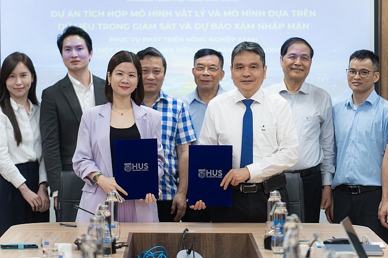 VinFuture kích hoạt “lá chắn số” chống xâm nhập mặn tại Đồng bằng sông Hồng VinFuture kích hoạt “lá chắn số” chống xâm nhập mặn tại Đồng bằng sông Hồng
