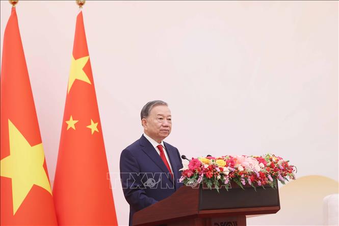 Tổng Bí thư, Chủ tịch nước Tô Lâm: Thanh niên tiếp tục là cầu nối quan trọng vun đắp tình hữu nghị Việt - Trung Chú thích ảnh