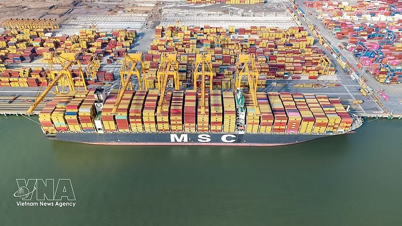 Hai Phong Port (Illustrative photo: VNA) Hai Phong Port (Illustrative photo: VNA)
