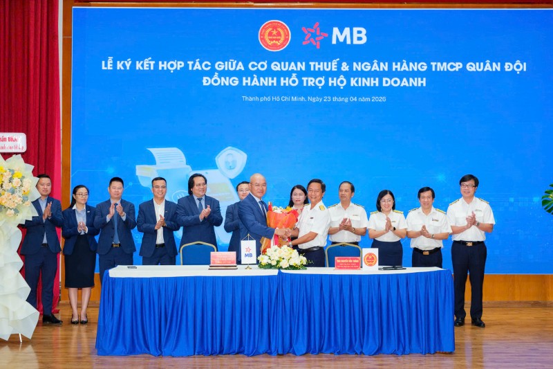 MB phối hợp cùng Thuế TP.HCM ra mắt giải pháp số toàn diện cho hộ kinh doanh MB phối hợp cùng Thuế TP.HCM ra mắt giải pháp số toàn diện cho hộ kinh doanh