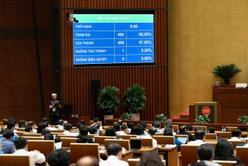 Quốc hội thông qua Luật sửa đổi, bổ sung Luật Cơ quan đại diện Việt Nam ở nước ngoài