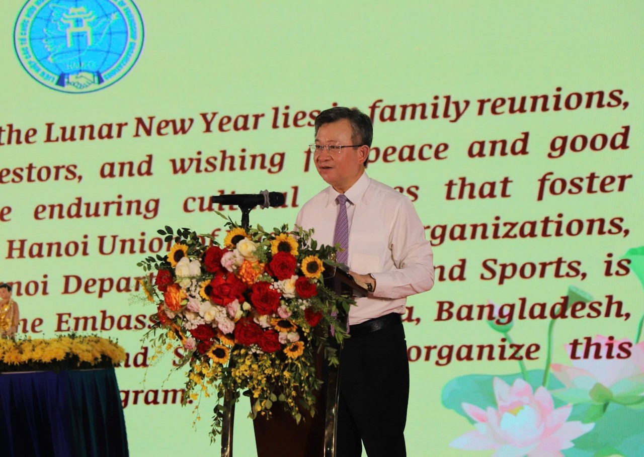 Nguyễn Ngọc Kỳ, President of the Hanoi Union of Friendship Organizations. (Photo: Hanoi Moi Newspaper)