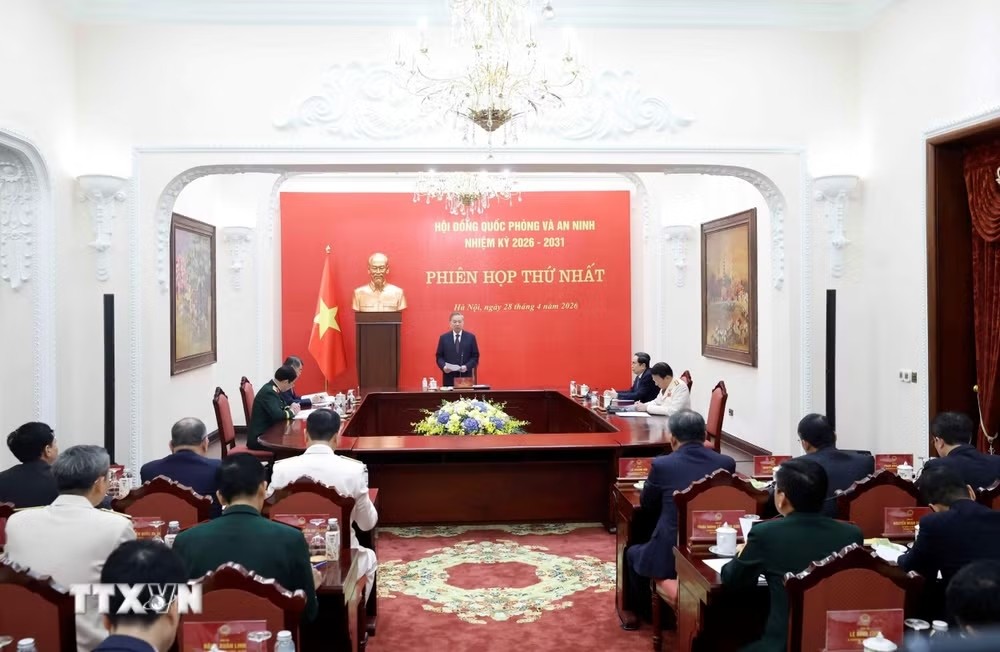 Tổng Bí thư, Chủ tịch nước Tô Lâm chủ trì Phiên họp thứ nhất Hội đồng Quốc phòng và An ninh nhiệm kỳ 2026-2031 Tổng Bí thư, Chủ tịch nước Tô Lâm chủ trì Phiên họp thứ nhất Hội đồng Quốc phòng và An ninh nhiệm kỳ 2026-2031