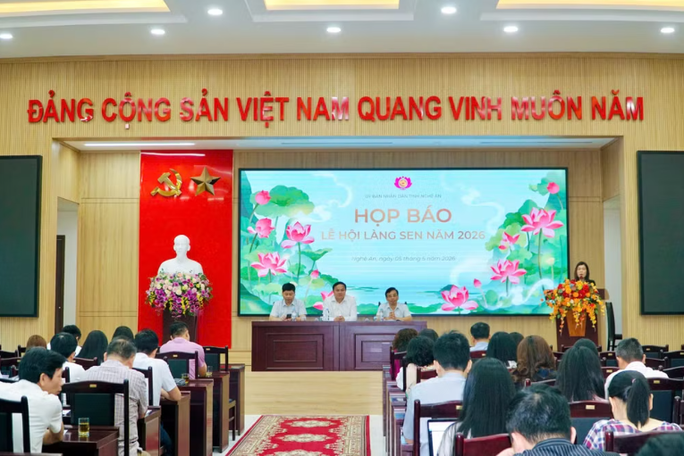 9 điểm nhấn đặc sắc tại Lễ hội Làng Sen năm 2026