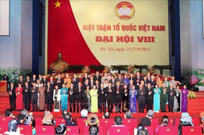 Mặt trận Tổ quốc Việt Nam qua các kỳ đại hội Mặt trận Tổ quốc Việt Nam qua các kỳ đại hội