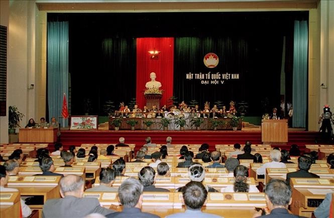 Mặt trận Tổ quốc Việt Nam qua các kỳ đại hội Mặt trận Tổ quốc Việt Nam qua các kỳ đại hội