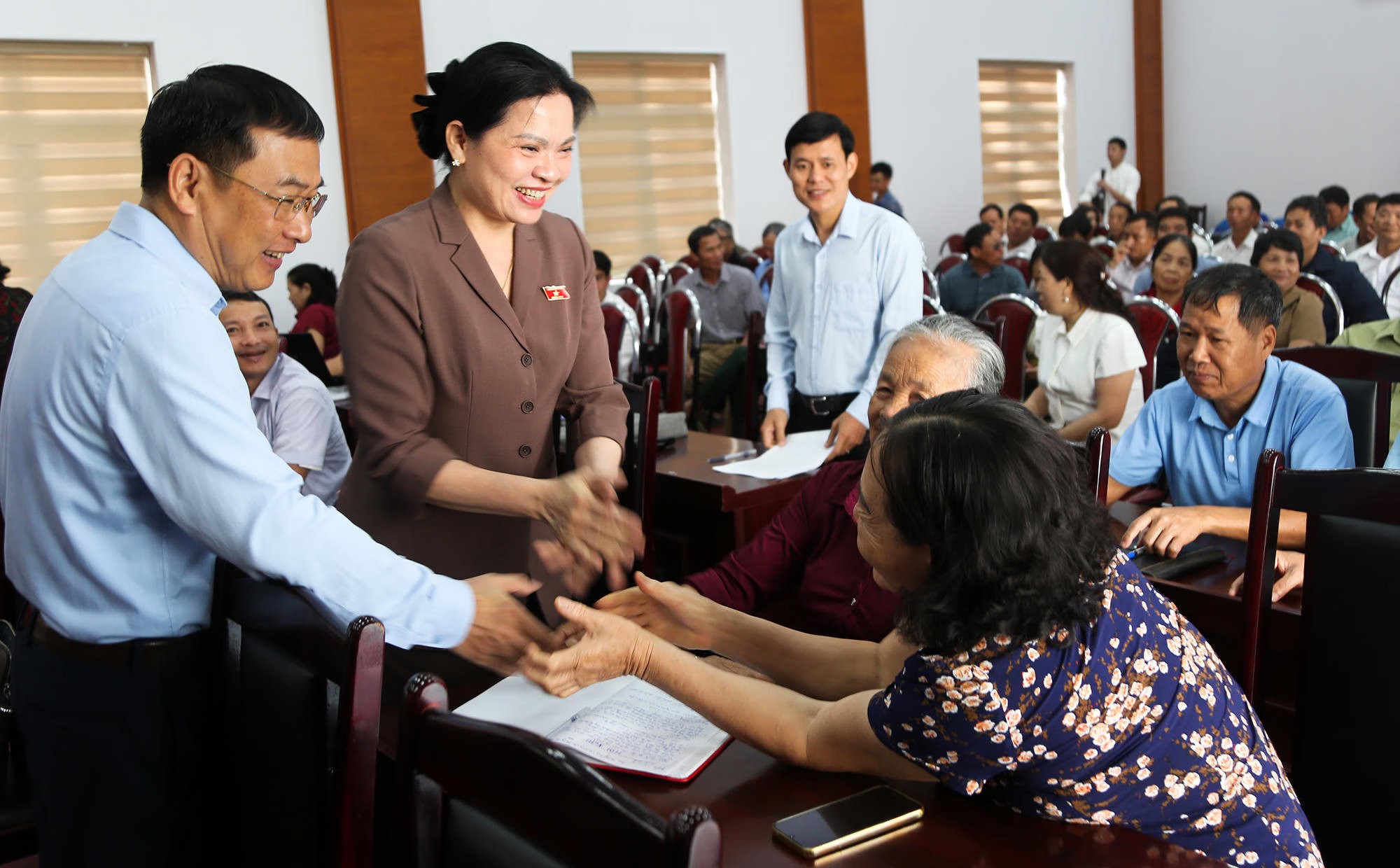 Phó Chủ tịch - Tổng Thư ký Hà Thị Nga: "Trách nhiệm đại biểu dân cử là phải cụ thể hóa bằng hành động"