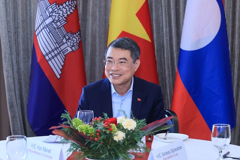 Thủ tướng Lê Minh Hưng khẳng định trên cương vị mới sẽ nỗ lực vun đắp quan hệ ba nước, cùng đưa Biến 'gần gũi địa lý' thành 'lợi thế gắn kết chiến lược' giữa 3 nước Việt Nam, Campuchia, Lào