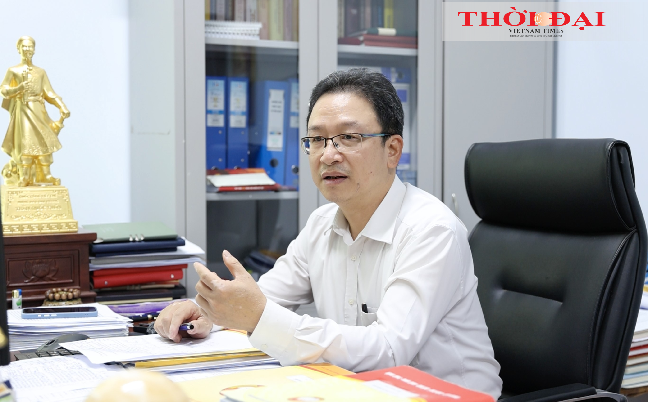 Ông Nguyễn Văn Thanh, Ủy viên Đoàn Chủ tịch, Trưởng ban Ban Dân tộc và Tôn giáo, Cơ quan Ủy ban Trung ương Mặt trận Tổ quốc Việt Nam. (Ảnh: Đinh Hòa)