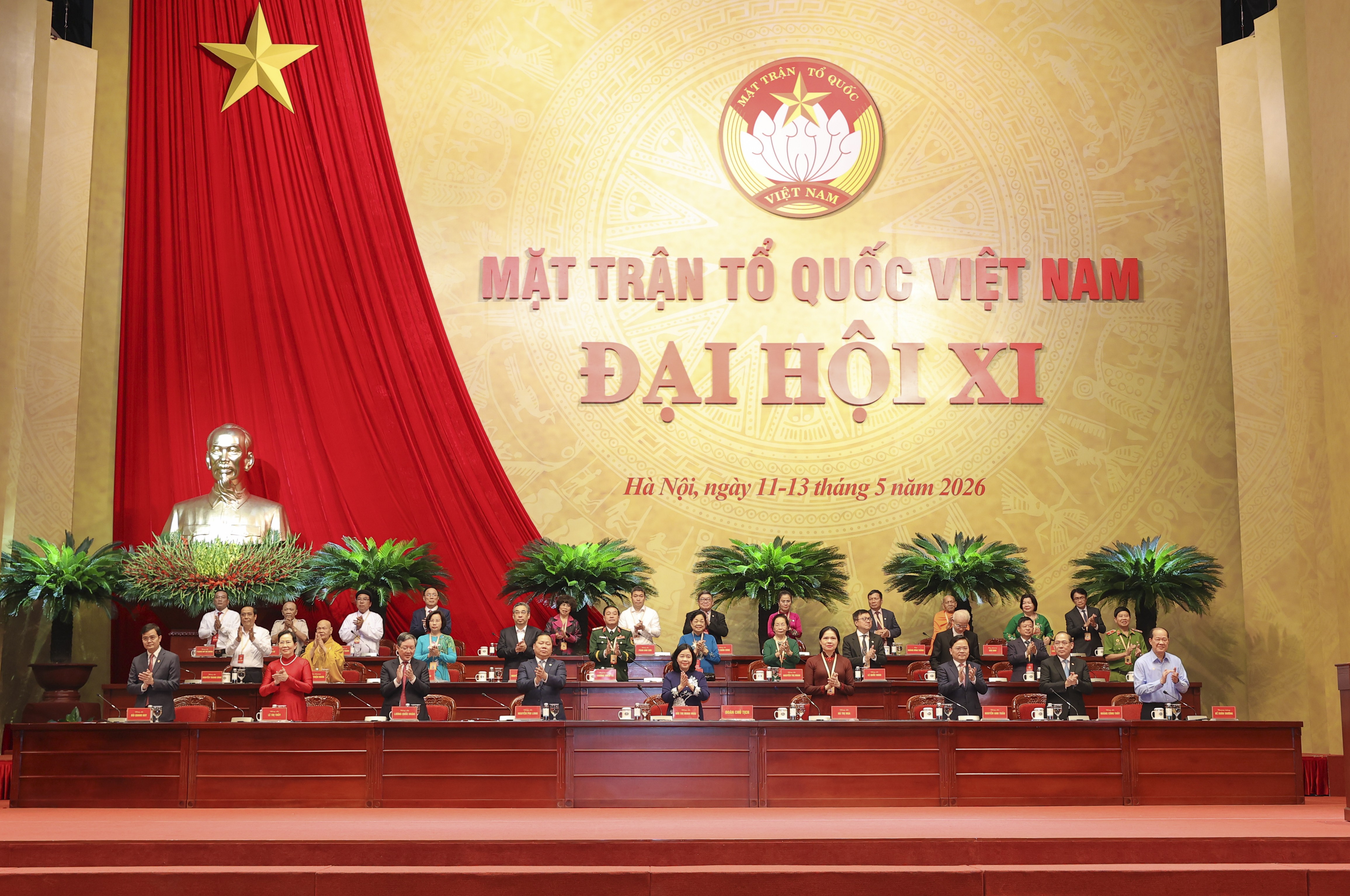 Đại hội đại biểu toàn quốc MTTQ Việt Nam lần thứ XI họp phiên trù bị Đại hội đại biểu toàn quốc MTTQ Việt Nam lần thứ XI họp phiên trù bị