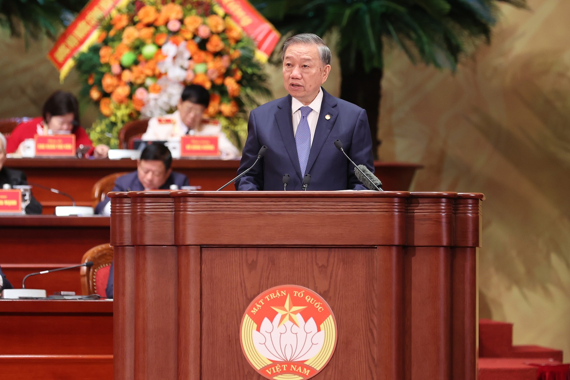 Phát biểu chỉ đạo của Tổng Bí thư, Chủ tịch nước Tô Lâm tại Đại hội MTTQ Việt Nam lần thứ XI Phát biểu chỉ đạo của Tổng Bí thư, Chủ tịch nước Tô Lâm tại Đại hội MTTQ Việt Nam lần thứ XI