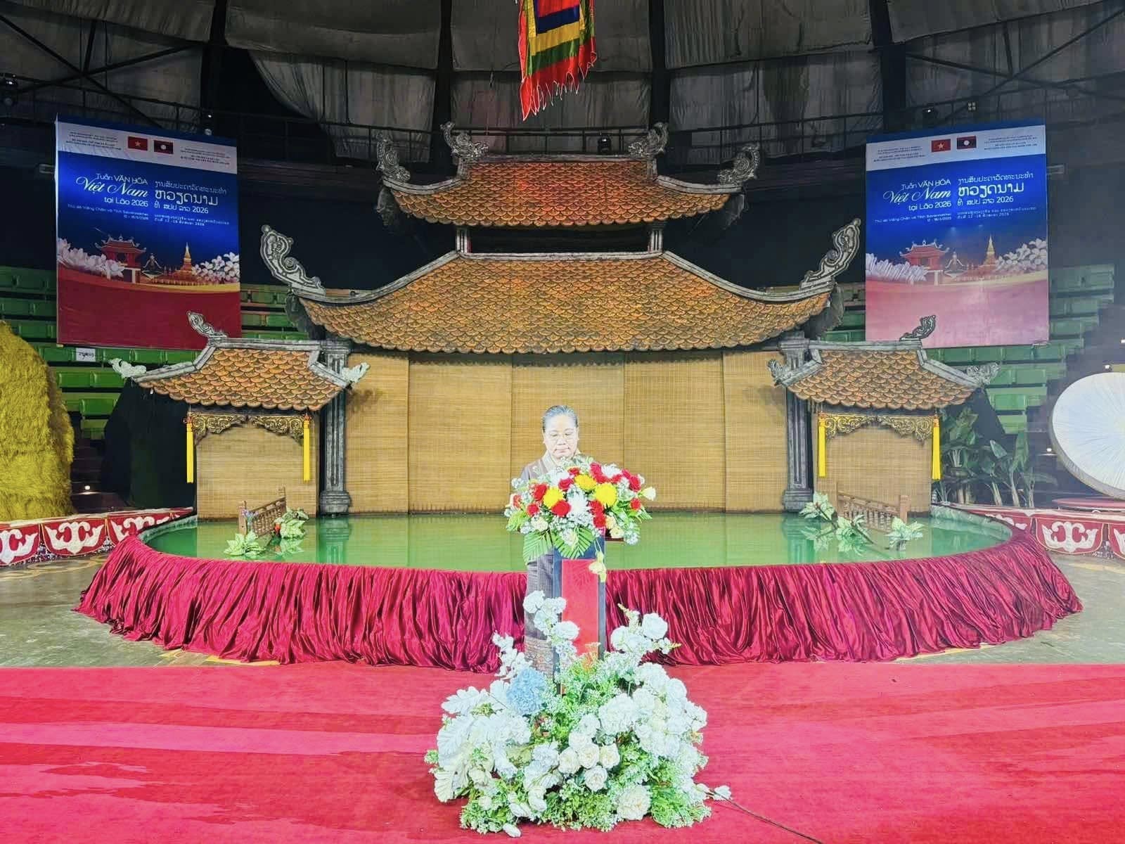 Khai mạc Tuần Văn hóa Việt Nam tại Lào năm 2026