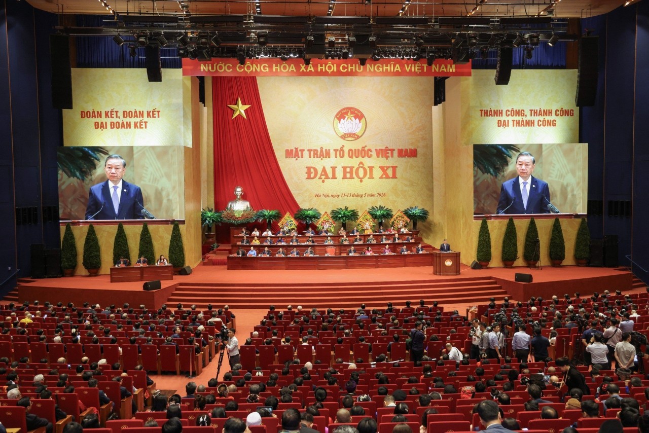 The 11th National Congress of the Vietnam Fatherland Front for the 2026–2031 tenure. (Photo: Vietnam Fatherland Front) The 11th National Congress of the Vietnam Fatherland Front for the 2026–2031 tenure. (Photo: Vietnam Fatherland Front)