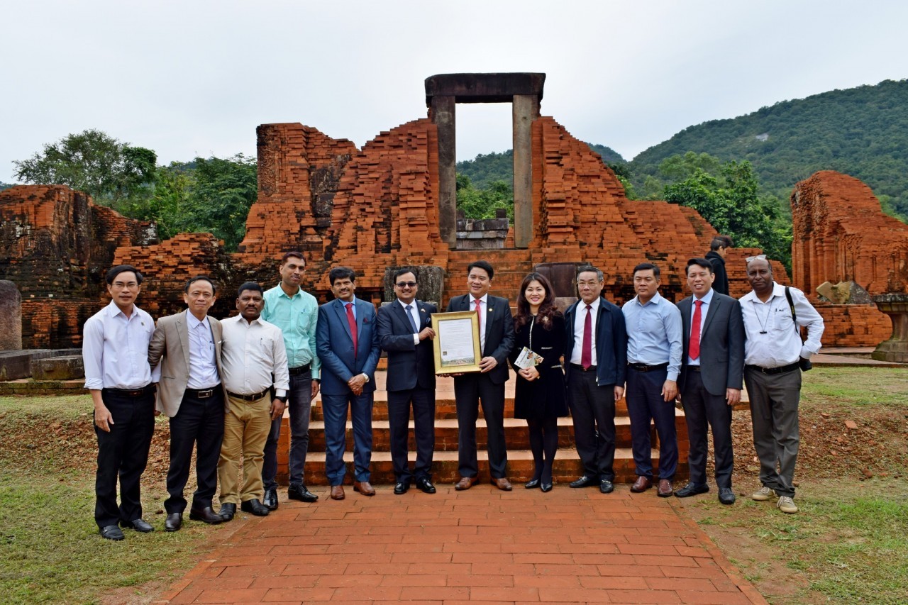 Ấn Độ tài trợ hơn 120 triệu rupee xây dựng Trung tâm Thông tin Di sản văn hóa thế giới Mỹ Sơn Ấn Độ tài trợ hơn 120 triệu rupee xây dựng Trung tâm Thông tin Di sản văn hóa thế giới Mỹ Sơn