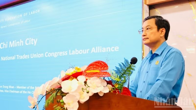 Công đoàn TP.HCM và Singapore trao đổi kinh nghiệm trong bối cảnh AI phát triển