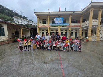 Đại sứ quán UAE hỗ trợ xây dựng nhà vệ sinh cho trường mầm non ở Tuyên Quang