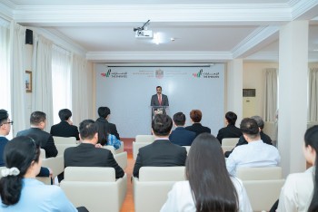 Đại sứ quán UAE vinh danh đội tuyển Đại học Lạc Hồng đạt giải quốc tế tại Dubai