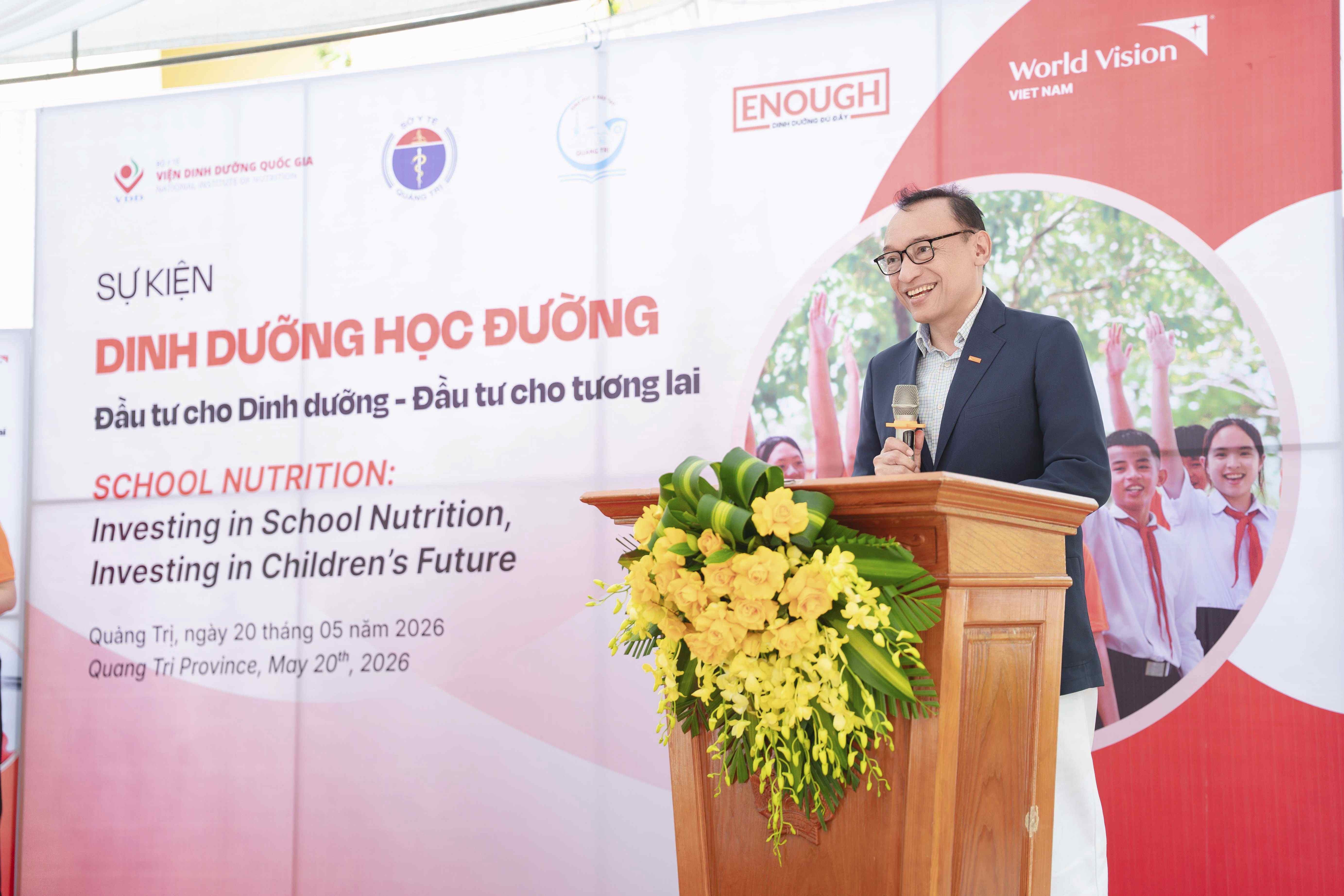 Quảng Trị thúc đẩy dinh dưỡng học đường: Đầu tư cho trẻ em từ bữa ăn mỗi ngày