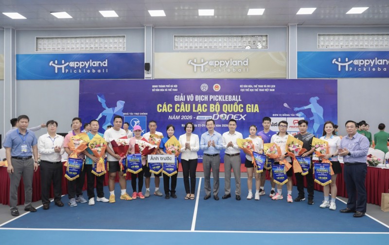 Khai mạc giải pickleball quy mô lớn nhất từ trước đến nay với 683 vận động viên