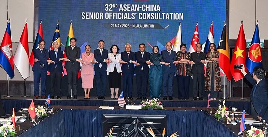 Heads of delegation at the ACSOC-32 meeting (Photo: Vietnam’s Ministry of Foreign Affairs) Heads of delegation at the ACSOC-32 meeting (Photo: Vietnam’s Ministry of Foreign Affairs)