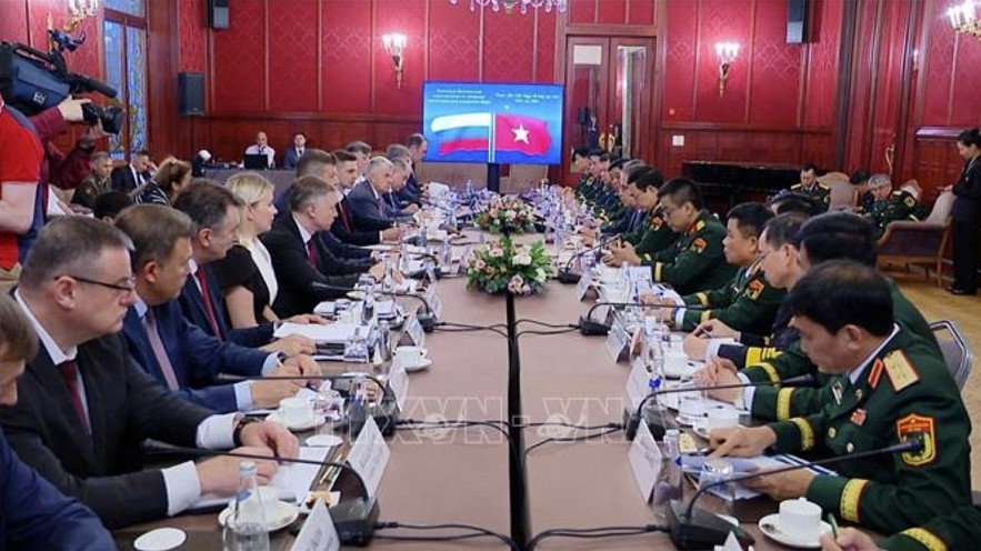 The second consultation meeting on marine affairs between Vietnam and Russian (Photo: VNA)