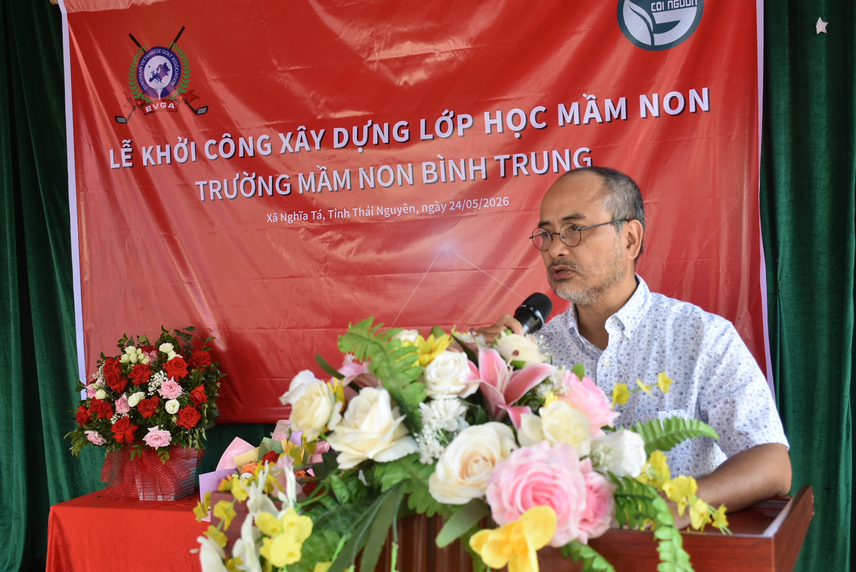 Kiều bào Châu Âu hỗ trợ gần 500 triệu đồng xây lớp học cho trẻ em ở Thái Nguyên