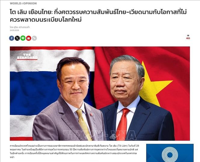 Định hình nấc thang mới cho quan hệ Đối tác Chiến lược Toàn diện Việt Nam - Thái Lan