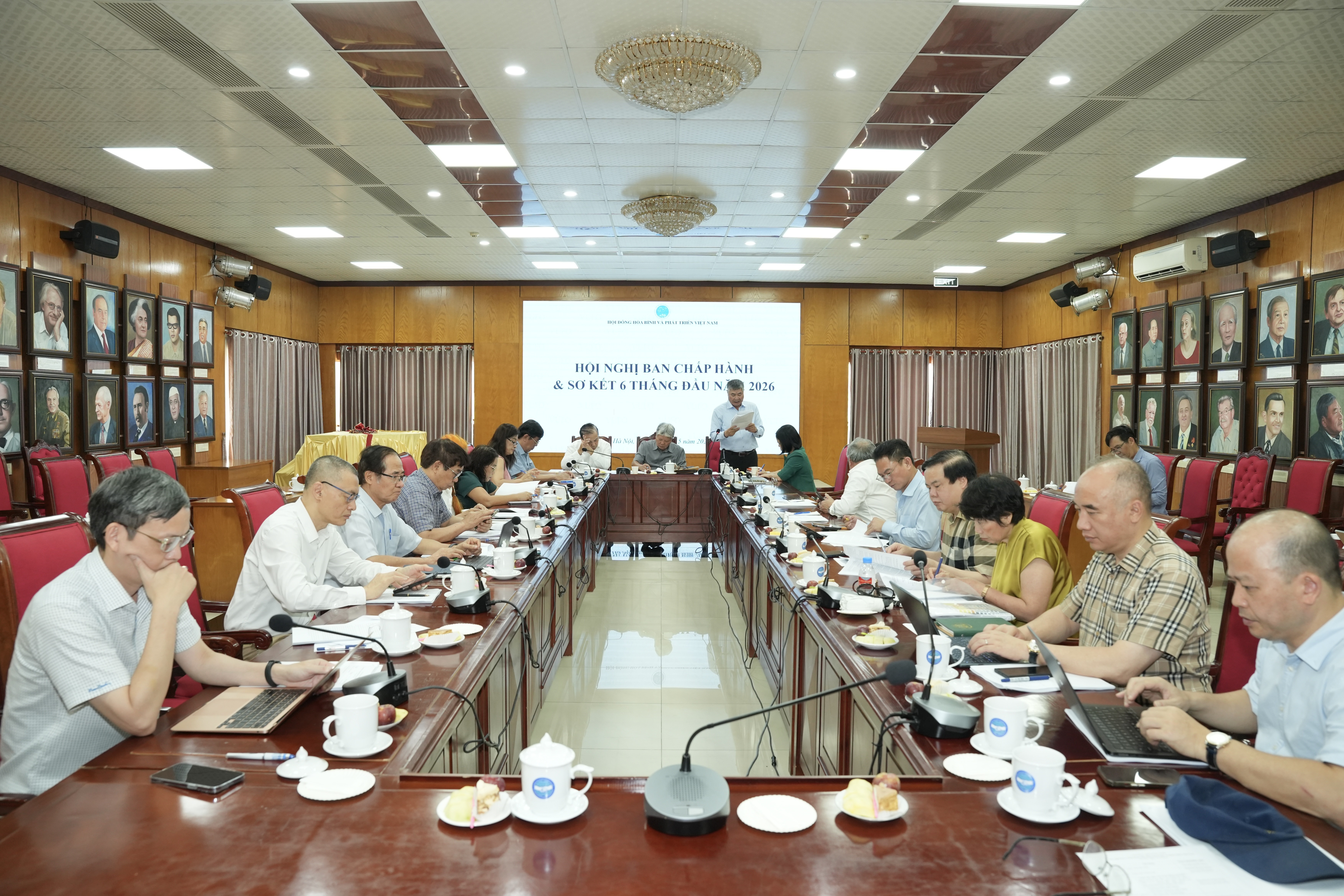 Hội đồng Hòa bình và Phát triển Việt Nam sơ kết công tác 6 tháng đầu năm 2026 Hội đồng Hòa bình và Phát triển Việt Nam sơ kết công tác 6 tháng đầu năm 2026