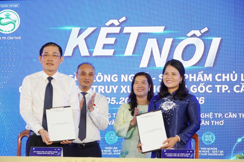 Kết nối cung cầu công nghệ - Sản phẩm chủ lực, OCOP gắn với truy xuất nguồn gốc tại TP Cần Thơ
