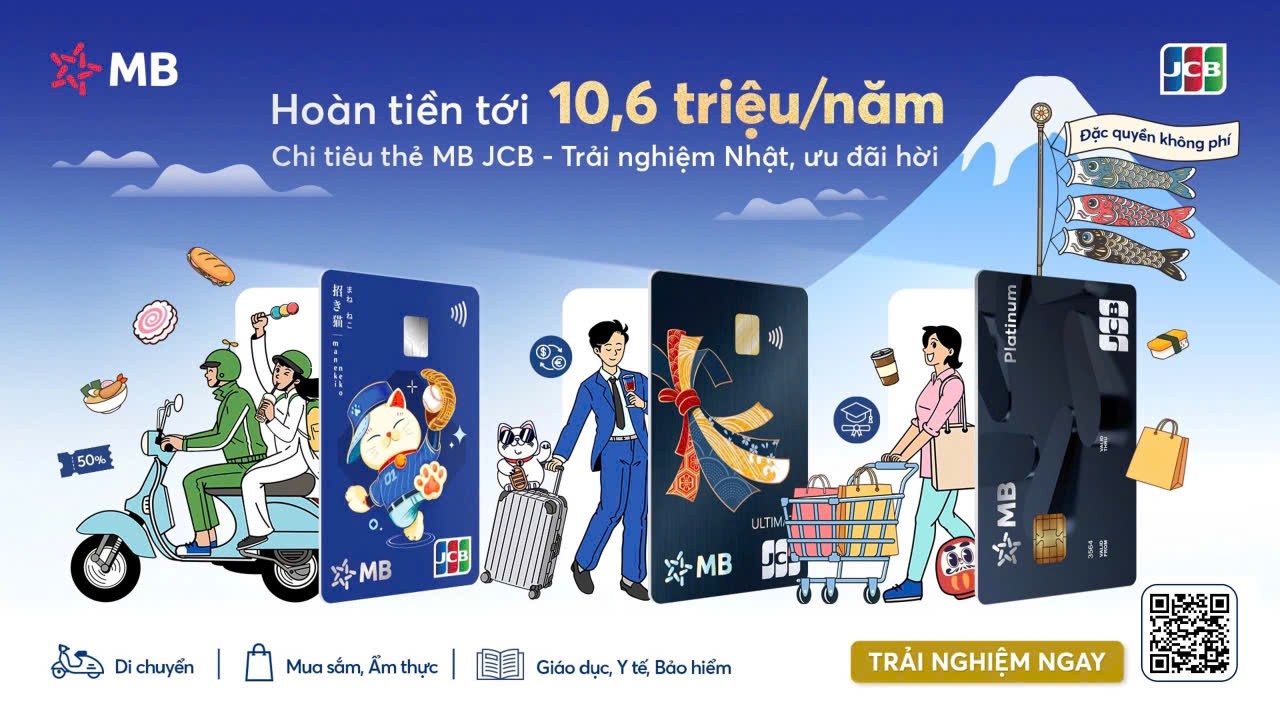 MB nhận 9 giải thưởng danh giá từ JCB MB nhận 9 giải thưởng danh giá từ JCB