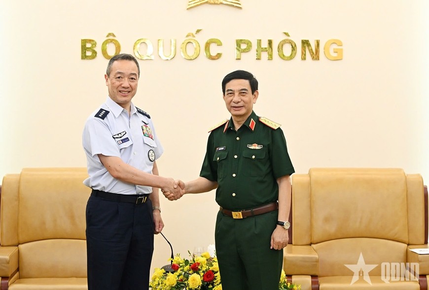 Đưa hợp tác quốc phòng trở thành trụ cột quan hệ Việt Nam - Nhật Bản Đưa hợp tác quốc phòng trở thành trụ cột quan hệ Việt Nam - Nhật Bản