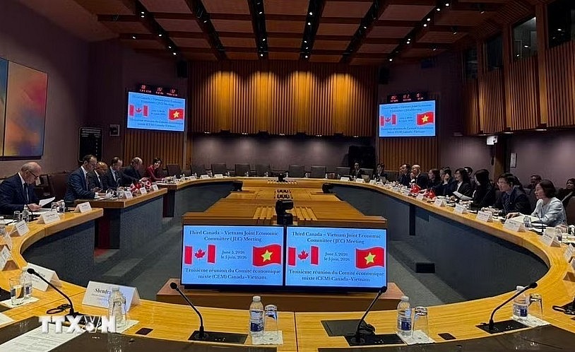 The third meeting of the Vietnam-Canada Joint Economic Committee (JEC 3) Photo: VNA