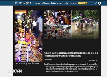 Truyền thông Campuchia đề cao công tác gìn giữ di sản văn hóa Khmer ở Việt Nam