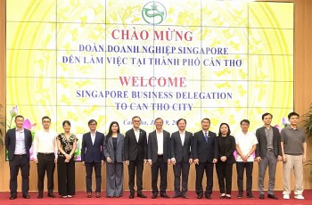 Cần Thơ mở rộng dư địa hợp tác với doanh nghiệp Singapore, hướng đến tăng trưởng xanh và bền vững