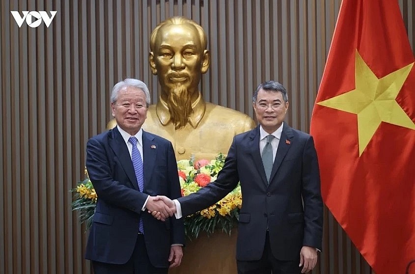  Prime Minister Le Minh Hung welcomes JICA President Tanaka Akihiko