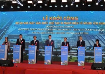 Meiko Nhật Bản khởi công nhà máy sản xuất vi mạch điện tử trị giá 500 triệu USD tại Phú Thọ