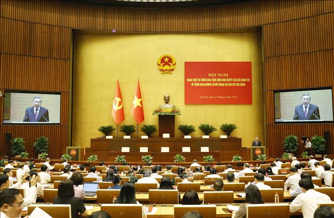 Phát triển đối ngoại tương xứng với tầm vóc đất nước trong kỷ nguyên mới Chú thích ảnh