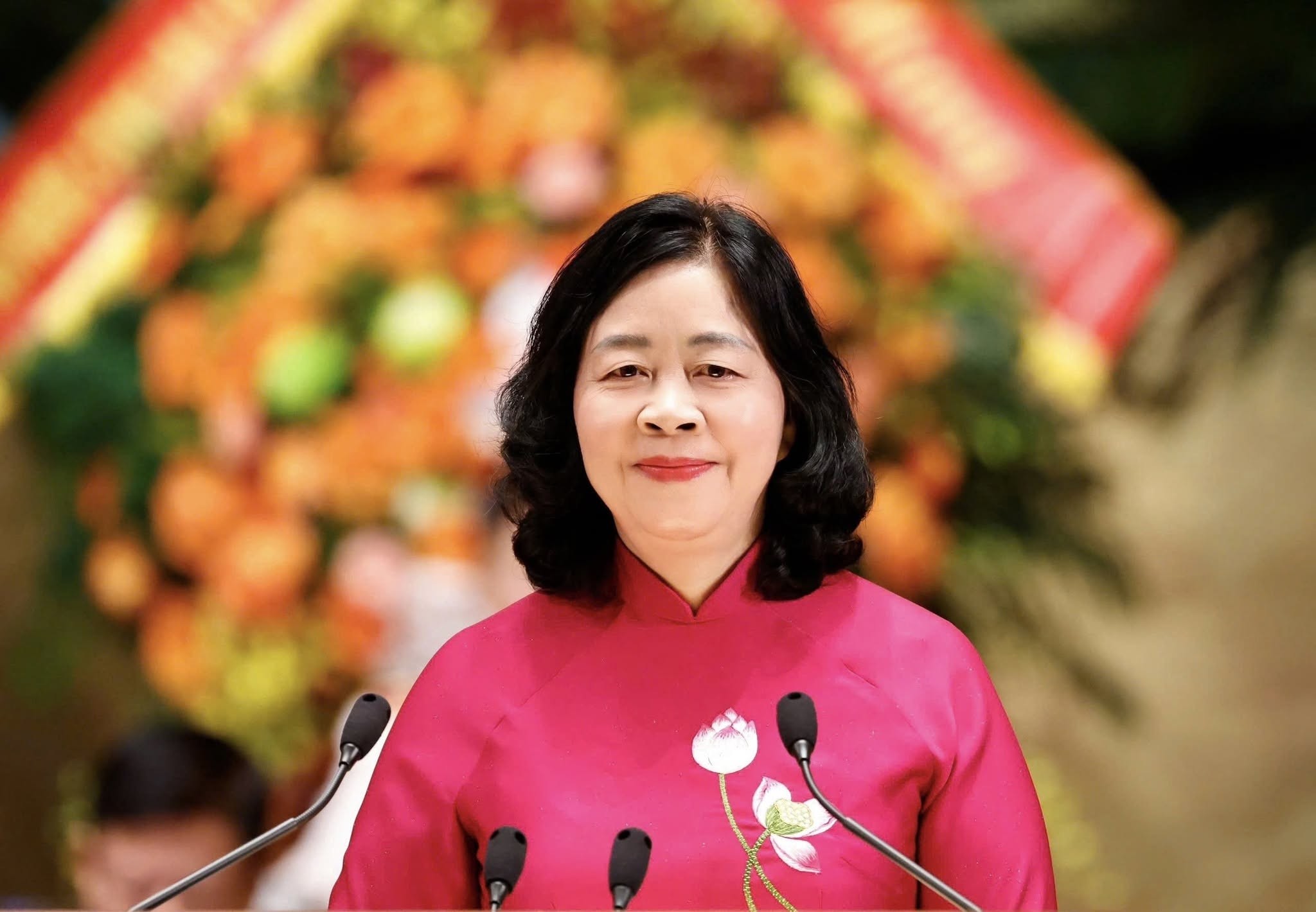 Bà Bùi Thị Minh Hoài, Ủy viên Bộ Chính trị, Bí thư Trung ương Đảng, Chủ tịch Ủy ban Trung ương MTTQ Việt Nam. (Ảnh: MTTQ Việt Nam) Bà Bùi Thị Minh Hoài, Ủy viên Bộ Chính trị, Bí thư Trung ương Đảng, Chủ tịch Ủy ban Trung ương MTTQ Việt Nam. (Ảnh: MTTQ Việt Nam)
