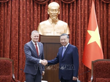 Tổng Bí thư, Chủ tịch nước Tô Lâm tiếp Đại sứ Đan Mạch chào từ biệt